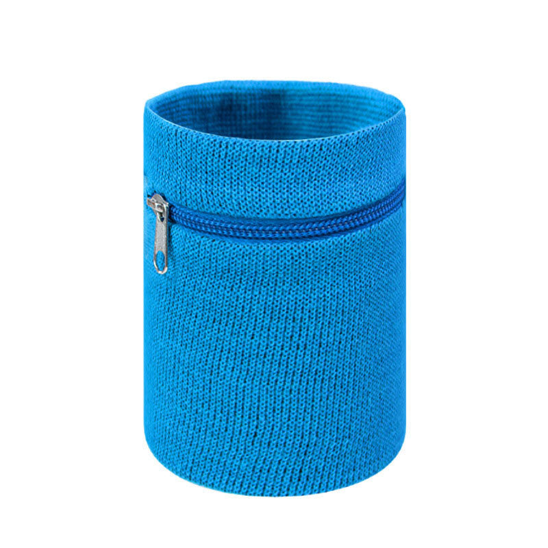 Volleyball Wrist Support with Zipper – Blue image 0