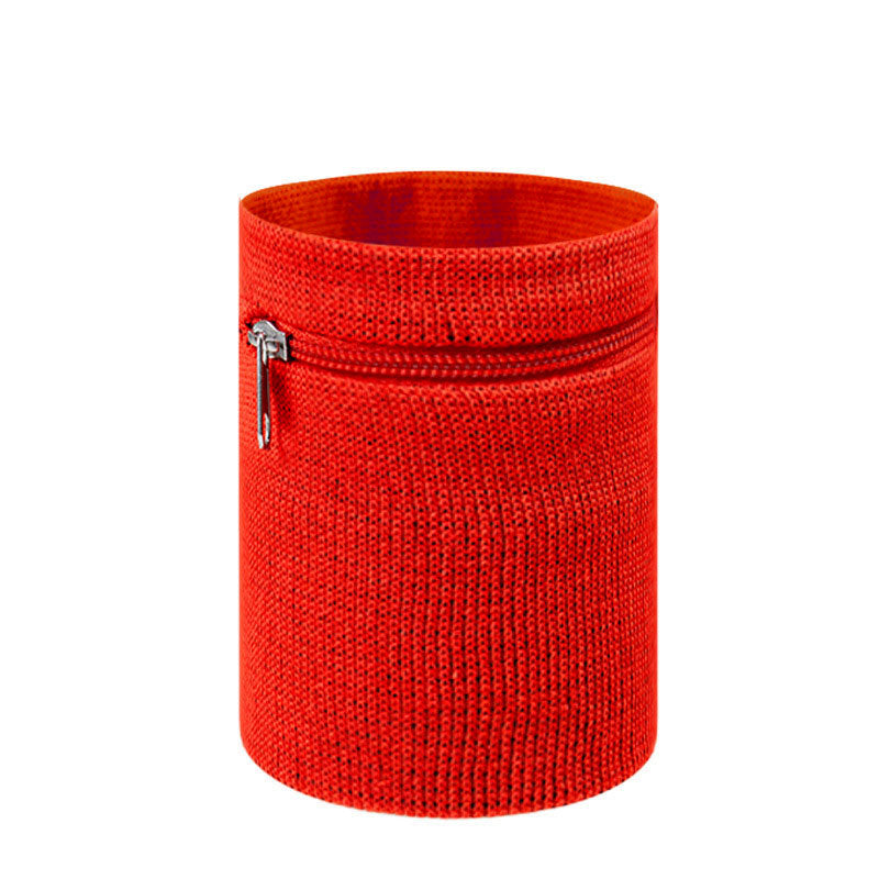 Volleyball Wrist Support with Zipper – Red image 0