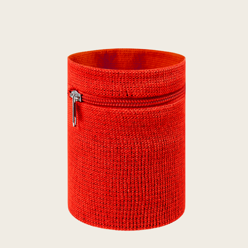 Volleyball Wrist Support with Zipper – Red image 1