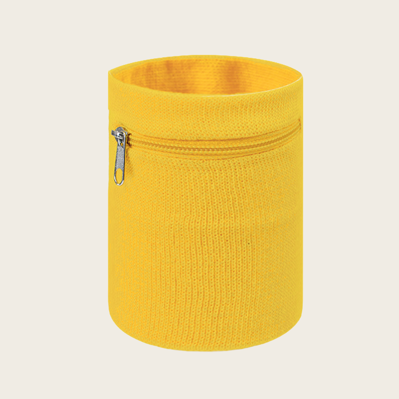Volleyball Wrist Support with Zipper – Yellow image 1