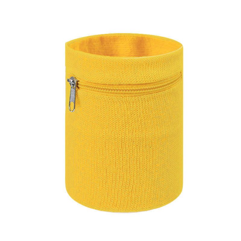 Volleyball Wrist Support with Zipper – Yellow image 0