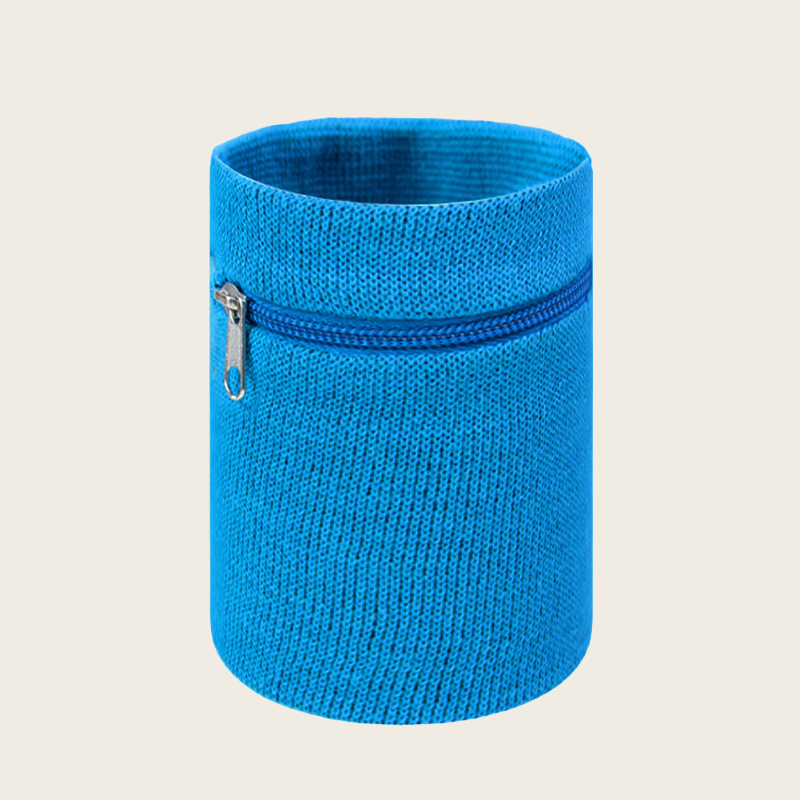 Volleyball Wrist Support with Zipper – Blue image 1